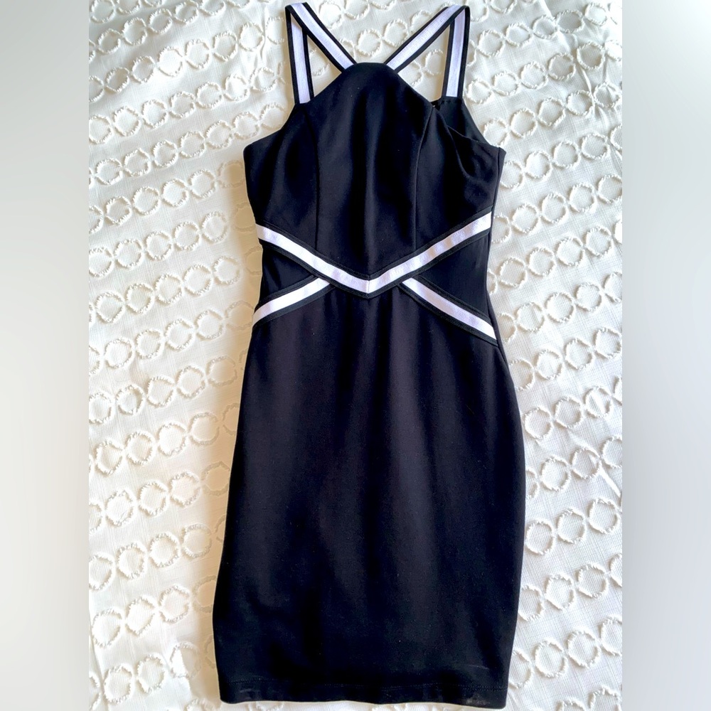 Black Bodycon Mini Dress